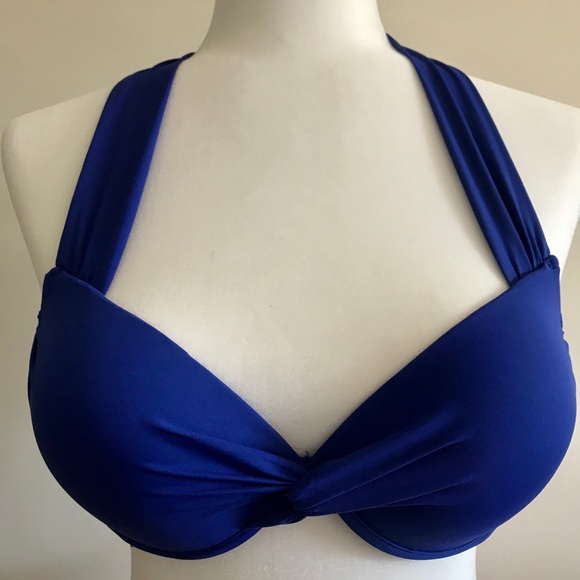Royal Blue Bikini Top NWT